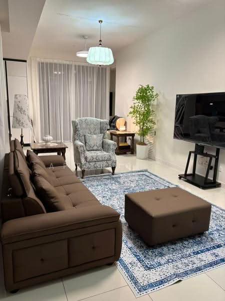 Rumah Teres untuk Disewa di Medini (Iskandar Puteri (Nusajaya)) - April Chin - Living Room - PropertyGuru.com.my
