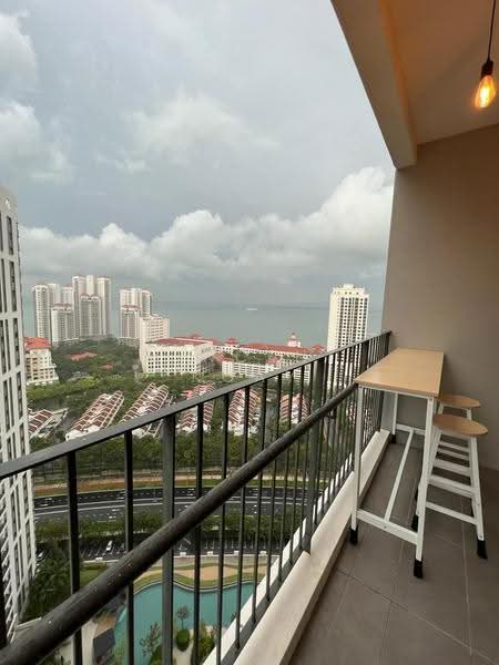 Service Residence for Sale at The Tamarind - Vincent Koay - Balcony - PropertyGuru.com.my