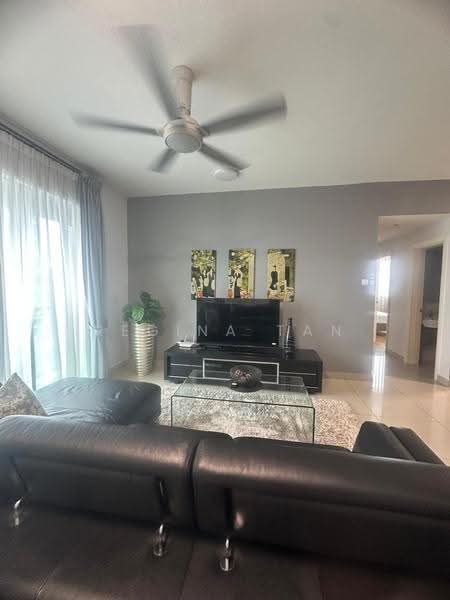 Service Residence for Rent at Solaris Dutamas - Regina Tan - Living Room - PropertyGuru.com.my