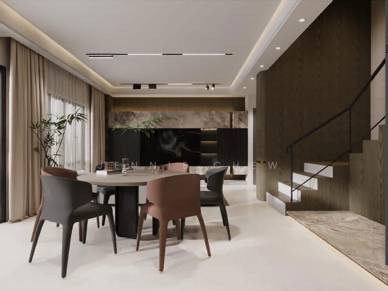 Semi-Detached House for Sale in Setia Alam (Selangor) - Jennie Chew - Dining Room - PropertyGuru.com.my