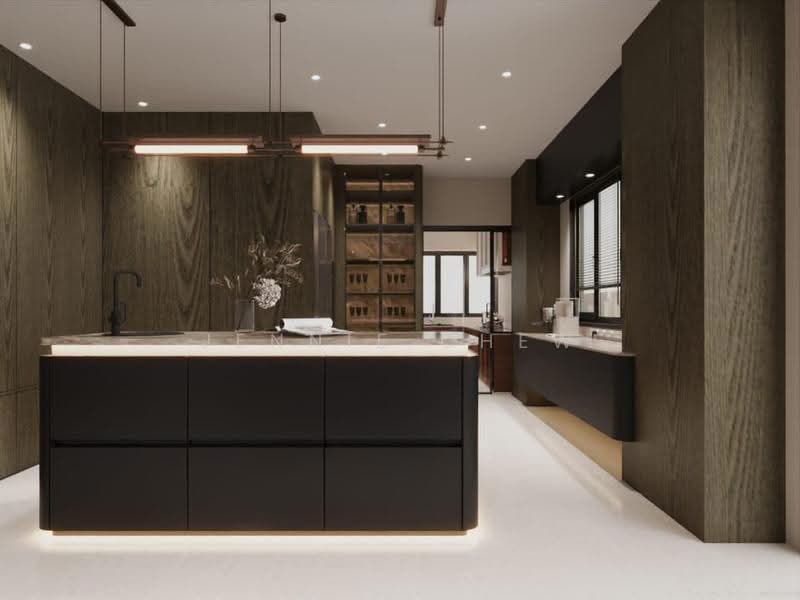 Semi-Detached House for Sale in Setia Alam (Selangor) - Jennie Chew - Kitchen - PropertyGuru.com.my