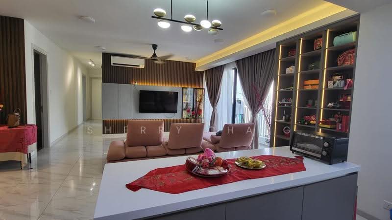 Condominium for Rent at South Brooks - Sherry Chang - Living Room - PropertyGuru.com.my