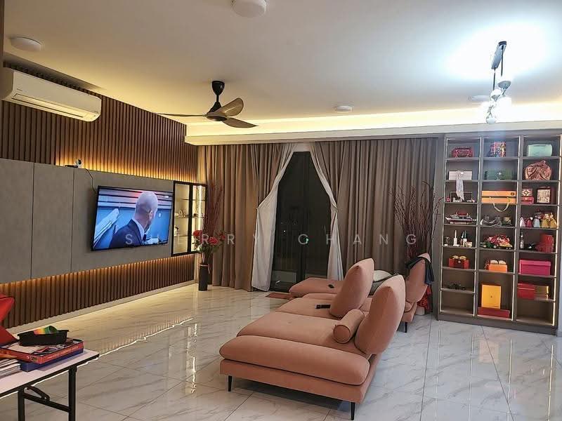 Condominium for Rent at South Brooks - Sherry Chang - Living Room - PropertyGuru.com.my