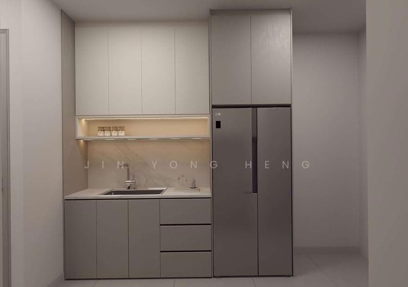 Service Residence for Sale at Suria Stonor - Jin Yong Heng - Kitchen - PropertyGuru.com.my