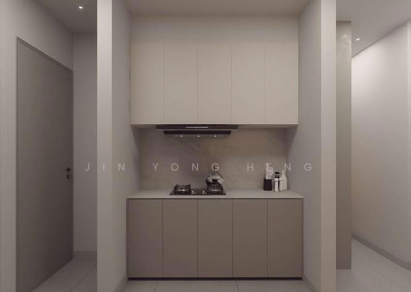 Service Residence for Sale at Suria Stonor - Jin Yong Heng - Kitchen - PropertyGuru.com.my