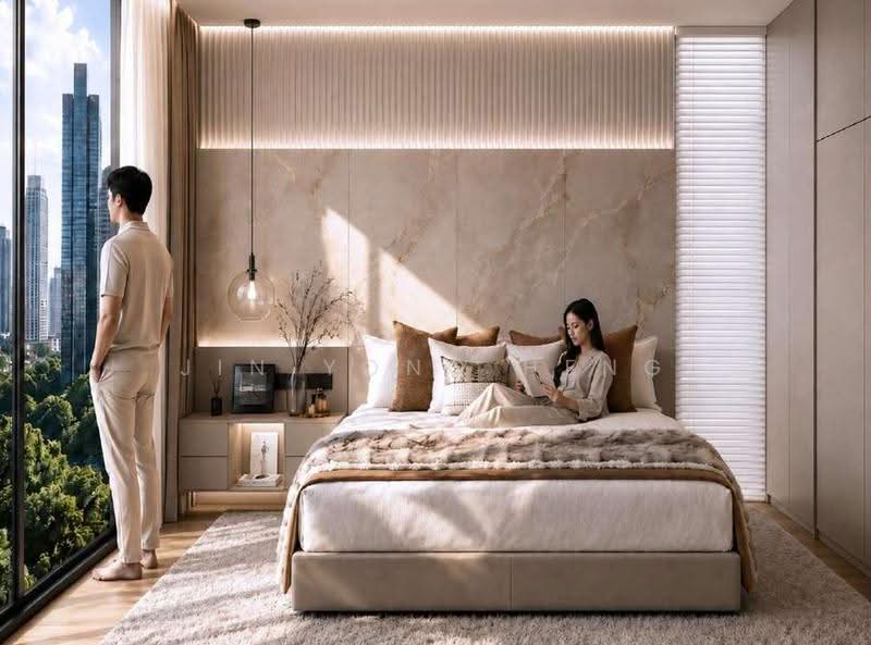 Service Residence for Sale at Suria Stonor - Jin Yong Heng - Bedroom - PropertyGuru.com.my