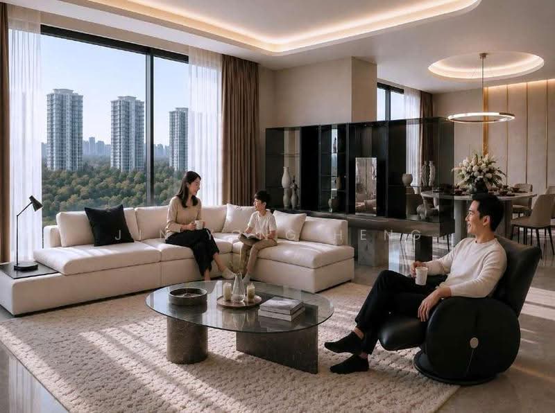 Service Residence for Sale at Suria Stonor - Jin Yong Heng - Living Room - PropertyGuru.com.my