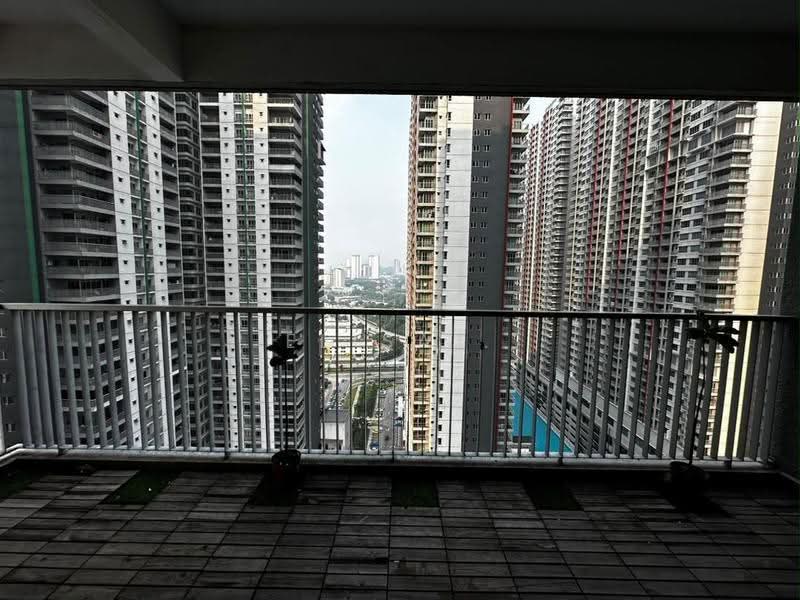 Kediaman Servis untuk Disewa di Serviced Residence @ Razak City Residences (RC Residences) - Elisa . - Balcony - PropertyGuru.com.my