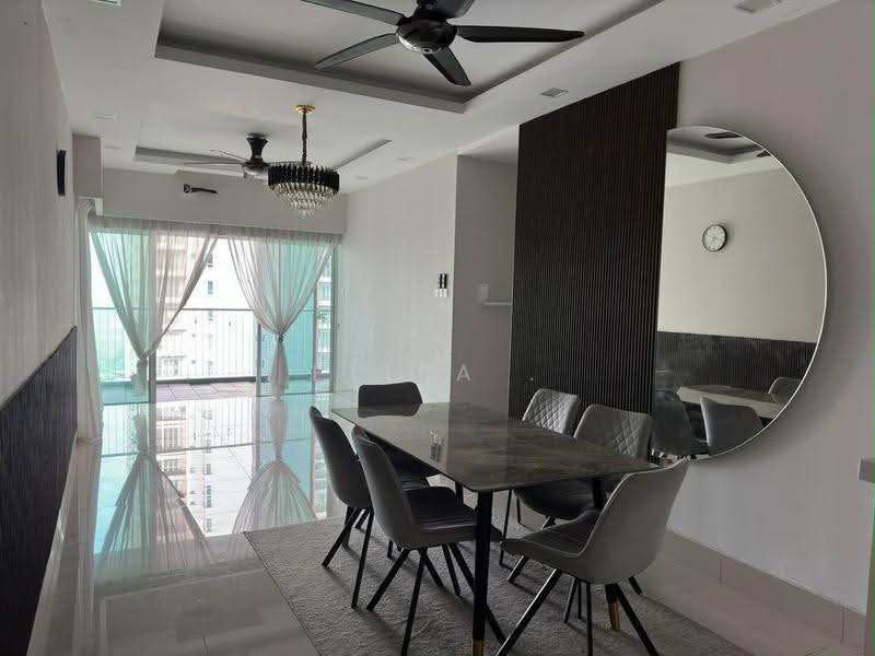 Kediaman Servis untuk Disewa di Serviced Residence @ Razak City Residences (RC Residences) - Elisa . - Dining Room - PropertyGuru.com.my
