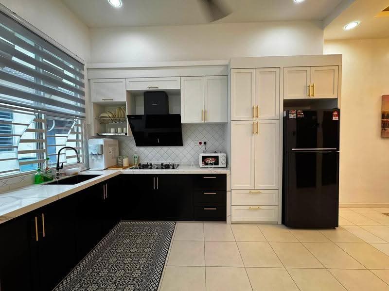 Rumah Teres 1-Tingkat untuk Dijual di Taman Perda Indah (Tasek Gelugor) - Aswad . - Kitchen - PropertyGuru.com.my