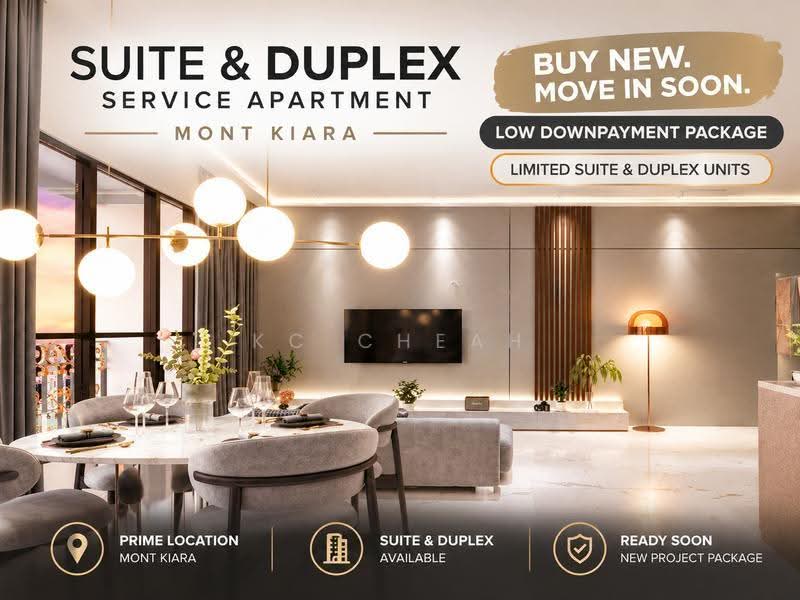 Service Residence for Sale at Arte Solaris @ Mont Kiara - KC Cheah - Living Room - PropertyGuru.com.my