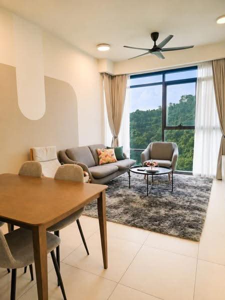 Kondominium untuk Disewa di The Ridge - CK Teong - Living Room - PropertyGuru.com.my