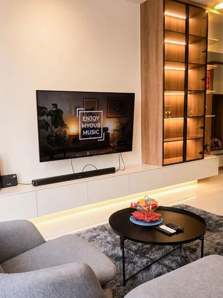 Kondominium untuk Disewa di The Ridge - CK Teong - Living Room - PropertyGuru.com.my