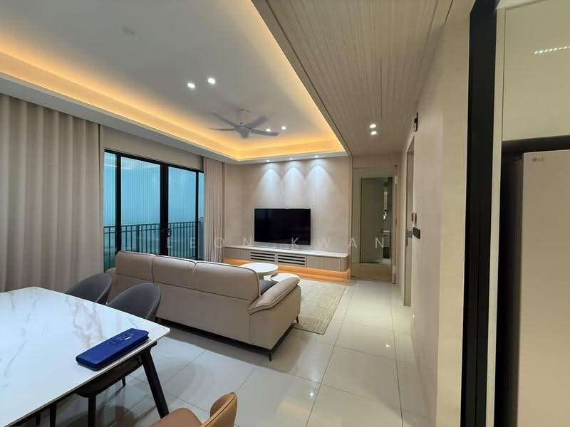Service Residence for Rent at Gems Residences - Leon Kwan - Living Room - PropertyGuru.com.my