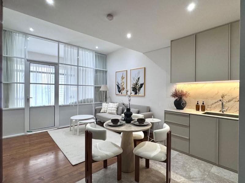 Service Residence for Sale at Anggun Residences - Jin Yong Heng - Living Room - PropertyGuru.com.my
