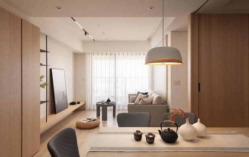 Kediaman Servis untuk Dijual di Amerin Residence - Camilia Ho - Living Room - PropertyGuru.com.my