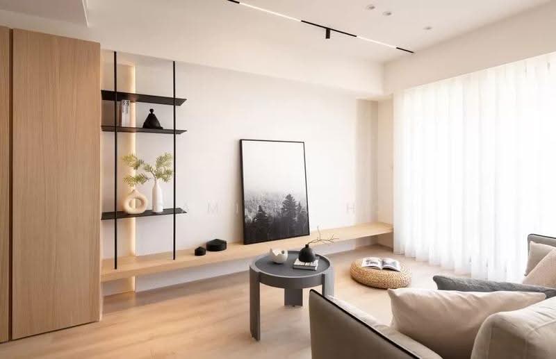 Kediaman Servis untuk Dijual di Amerin Residence - Camilia Ho - Living Room - PropertyGuru.com.my