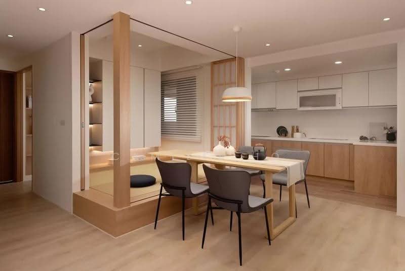 Kediaman Servis untuk Dijual di Amerin Residence - Camilia Ho - Dining Room - PropertyGuru.com.my