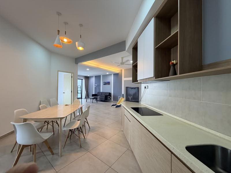 Kediaman Servis untuk Disewa di Atlantis Residences (Pangsapuri Atlantis Kota Syahbandar) - Cherry . - Kitchen - PropertyGuru.com.my