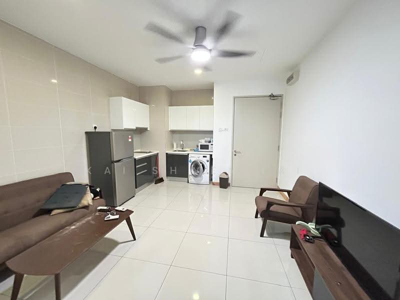 Service Residence for Sale at KL Gateway Residences - Kai Shwen Lai - Living Room - PropertyGuru.com.my