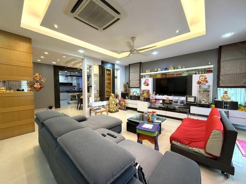 Rumah Berkembar untuk Dijual di Bandar Botanic (Klang) - Jack Boo - Living Room - PropertyGuru.com.my