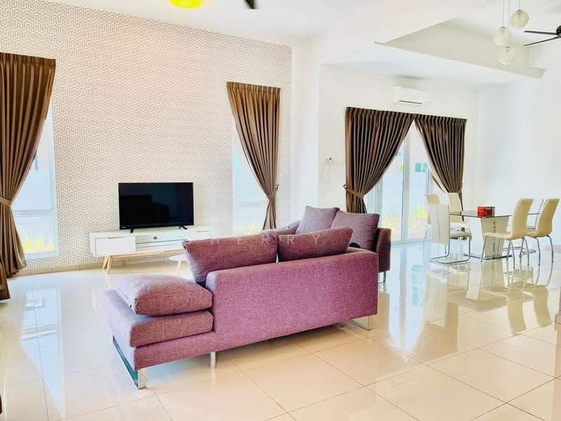 Service Residence for Rent at Atlantis Residences (Pangsapuri Atlantis Kota Syahbandar) - Cherry . - Living Room - PropertyGuru.com.my