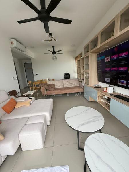 Service Residence for Rent at Gems Residences - Leon Kwan - Living Room - PropertyGuru.com.my