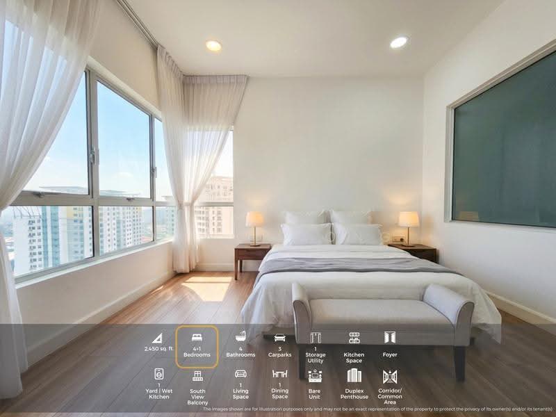 Kediaman Servis untuk Dijual di Metropolitan Square Service Residence - Wawa Leong - Bedroom - PropertyGuru.com.my