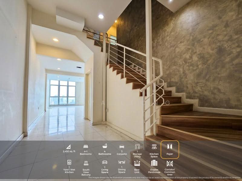 Kediaman Servis untuk Dijual di Metropolitan Square Service Residence - Wawa Leong - Interior - PropertyGuru.com.my