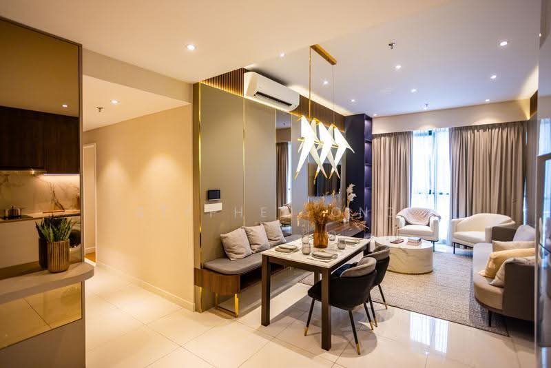 Kediaman Servis untuk Dijual di Golden Crown Residence - Stephen Ong - Living Room - PropertyGuru.com.my