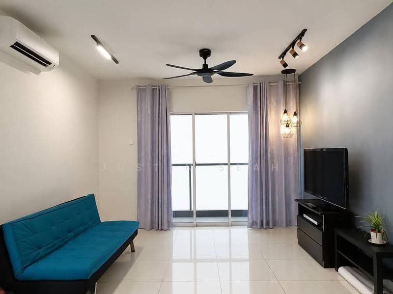 Kondominium untuk Disewa di Paraiso Residence @ The Earth - Justin Seah - Living Room - PropertyGuru.com.my
