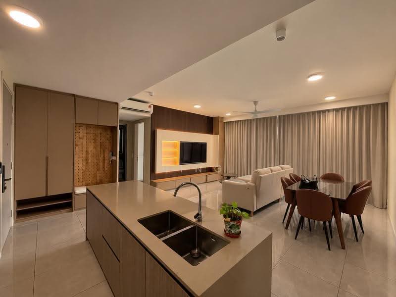 Condominium for Rent at Park Place - Bing Cher - Living Room - PropertyGuru.com.my