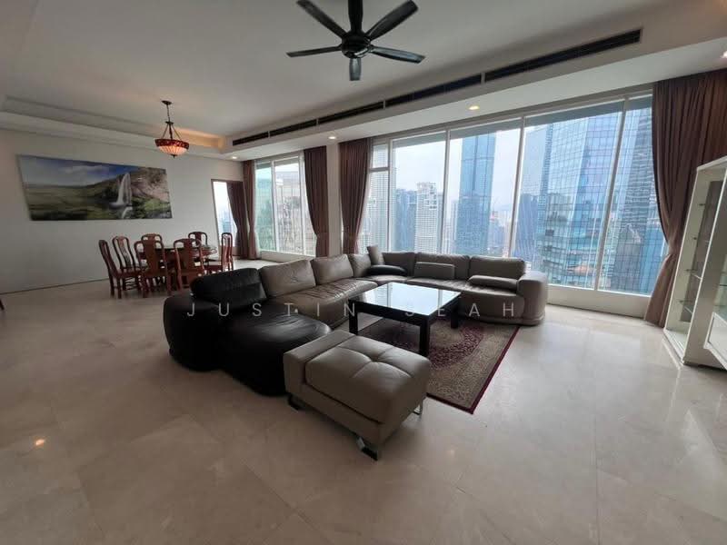 Kediaman Servis untuk Disewa di Vipod Residence - Justin Seah - Living Room - PropertyGuru.com.my