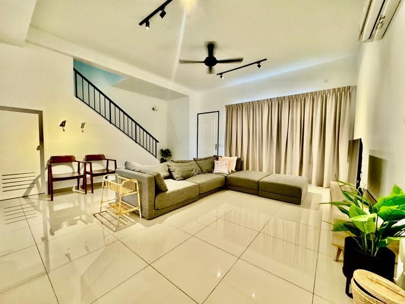 Rumah Teres 2-Tingkat untuk Disewa di Eco Botanic (Iskandar Puteri (Nusajaya)) - Sky Tan - Living Room - PropertyGuru.com.my