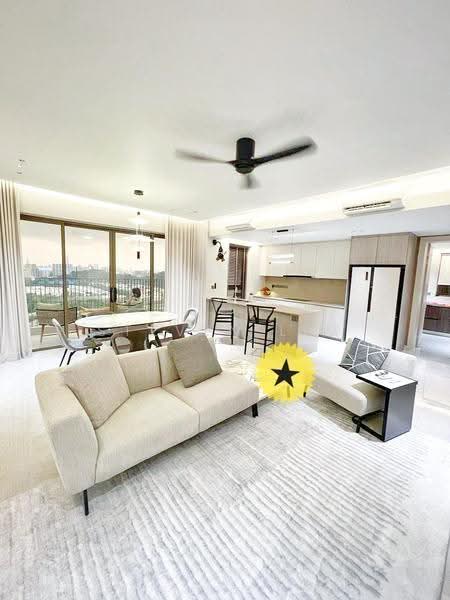 Condominium for Rent at Park Place - Steven Lim - Living Room - PropertyGuru.com.my