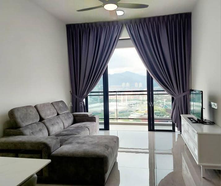 Kondominium untuk Disewa di Muze @ PICC - Karen Chew - Living Room - PropertyGuru.com.my