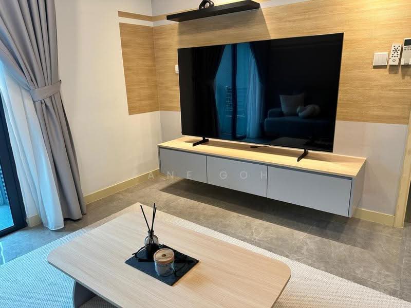 Kediaman Servis untuk Disewa di Ooak Serviced Apartments @ Kiara 163 - Jane Goh - Living Room - PropertyGuru.com.my