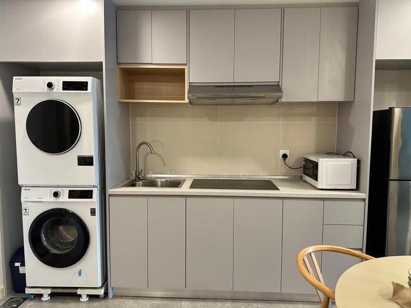 Kediaman Servis untuk Disewa di Ooak Serviced Apartments @ Kiara 163 - Jane Goh - Kitchen - PropertyGuru.com.my