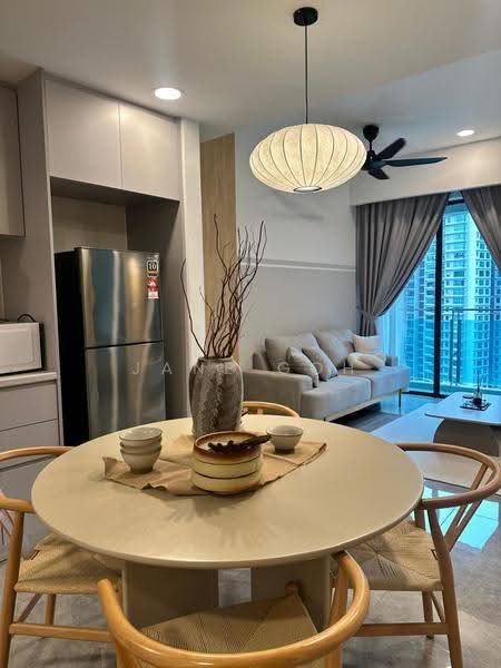 Kediaman Servis untuk Disewa di Ooak Serviced Apartments @ Kiara 163 - Jane Goh - Living Room - PropertyGuru.com.my