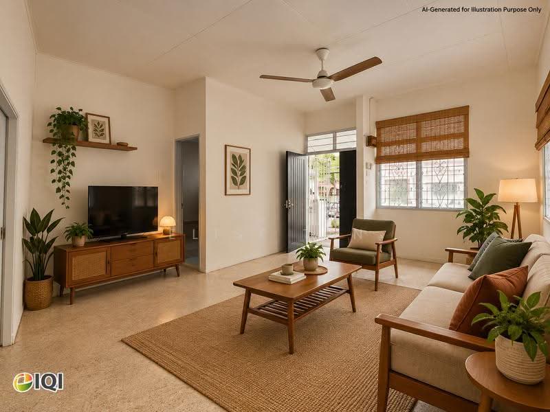 Rumah Berkembar untuk Dijual di Taman Siakap (Perai) - Elise Tan - Living Room - PropertyGuru.com.my