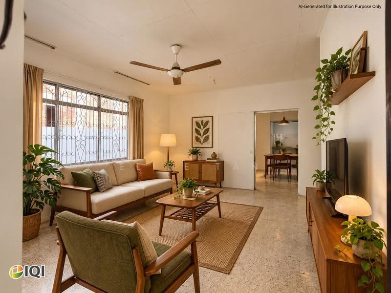 Rumah Berkembar untuk Dijual di Taman Siakap (Perai) - Elise Tan - Living Room - PropertyGuru.com.my