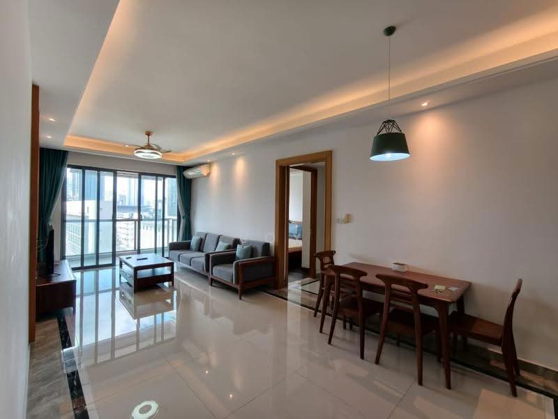 Kediaman Servis untuk Dijual di R&F Princess Cove Phase 1 - Joy Min - Living Room - PropertyGuru.com.my
