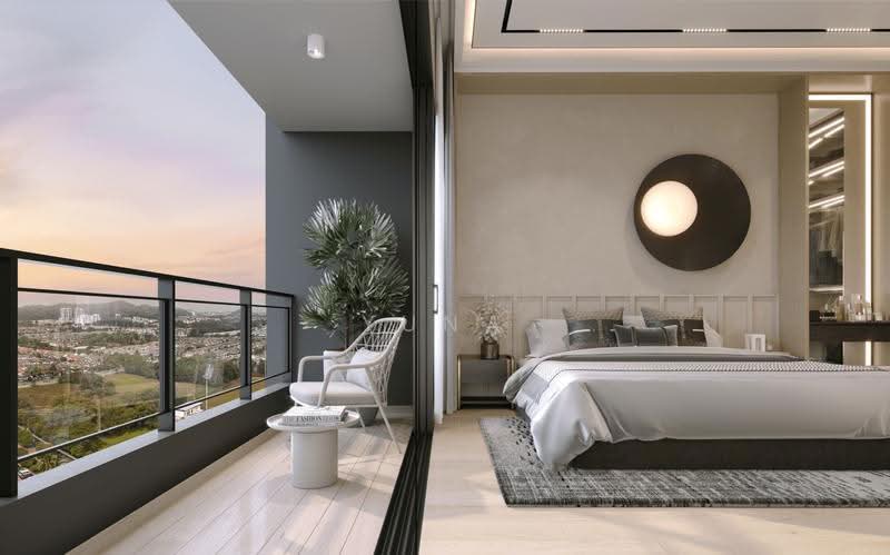Kediaman Servis untuk Dijual di Trinity Rainfora - Yuna Wong - Bedroom - PropertyGuru.com.my