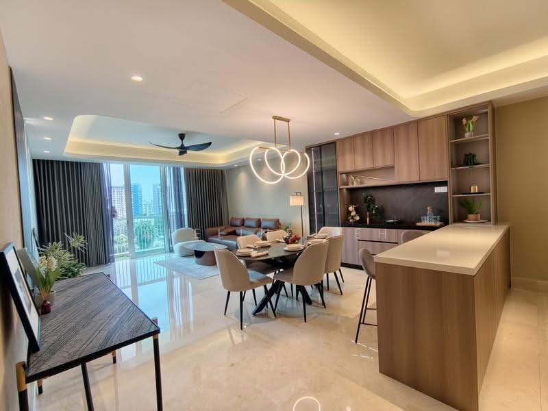 Kondominium untuk Dijual di Brunsfield EmbassyView - Adeline Teh - Living Room - PropertyGuru.com.my