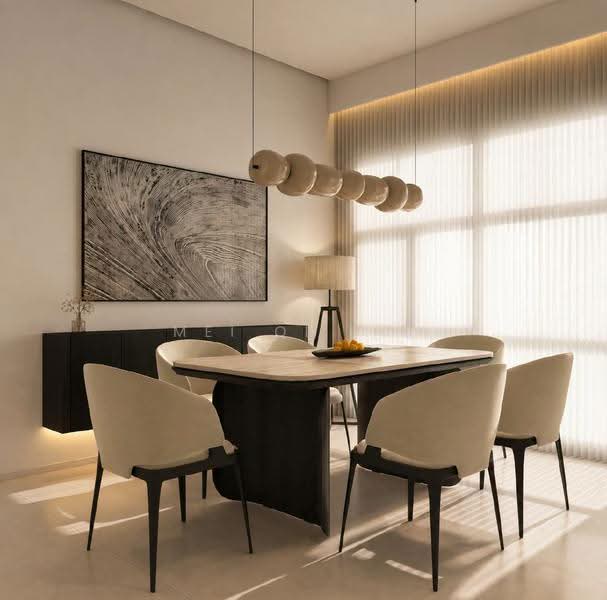 Service Residence for Rent at Met 1 Residences - Mei Qi Lau - Dining Room - PropertyGuru.com.my