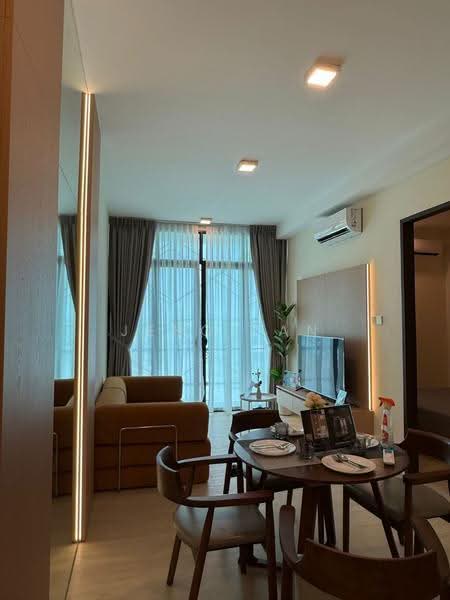 Service Residence for Sale at Gustina Residence - Jeno Tan - Living Room - PropertyGuru.com.my