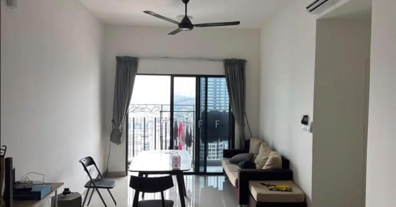 Service Residence for Rent at MKH Boulevard II - Jeff Cheah - Living Room - PropertyGuru.com.my