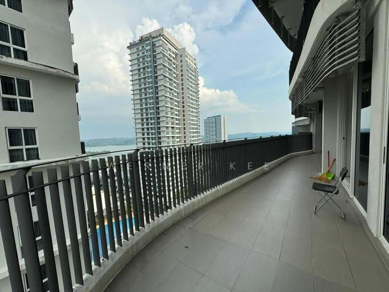 Service Residence for Rent at Encorp Marina - Werner Kee - Balcony - PropertyGuru.com.my