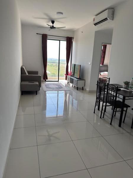 Kediaman Servis untuk Disewa di The Amber Residence @ TwentyFive.7 - Grace Lai - Living Room - PropertyGuru.com.my