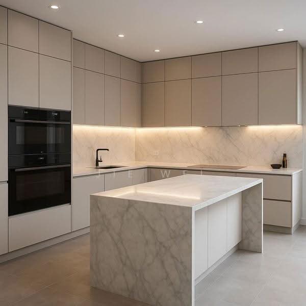 Service Residence for Sale at Uptown Residences - Jie Wei - Kitchen - PropertyGuru.com.my